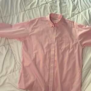 Mens dress shirt already dry cleaned great condition like new.